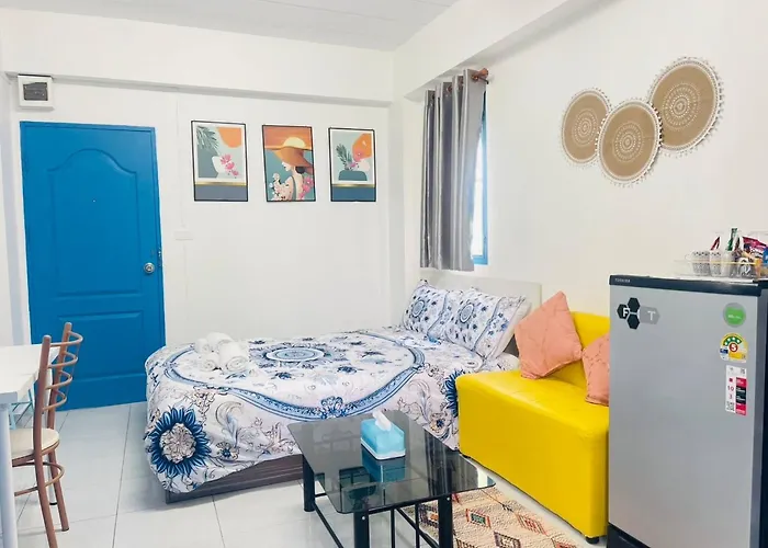 ゲストハウス 307 Budget Room, Wifiutilities Bangkoks Center バンコク都